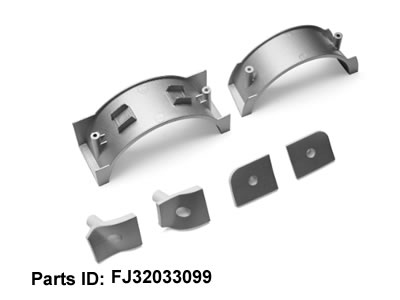 Freewing Zeus 45NT Turbine Ready Jet Hiragana fixing Parts