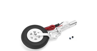 Freewing 90mm EDF Zeus Nose Landing Gear Strut and Tire