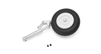 Freewing 90mm EDF Zeus Main Landing Gear Strut and Tire - Right