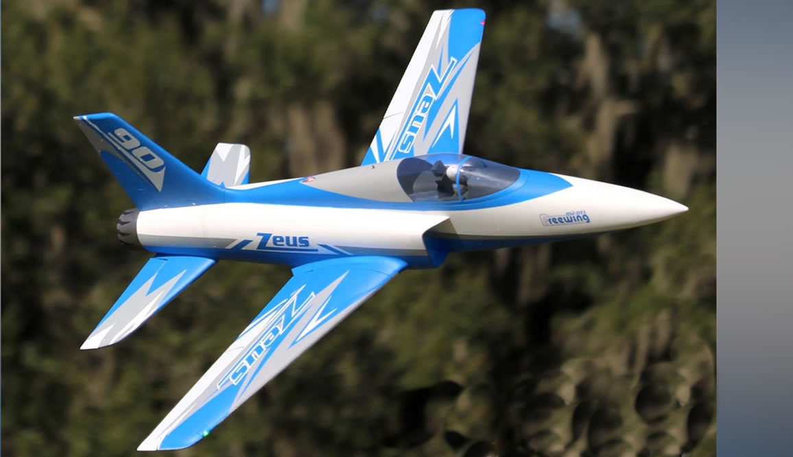 Freewing Zeus 90mm EDF Sport Jet Flight Image