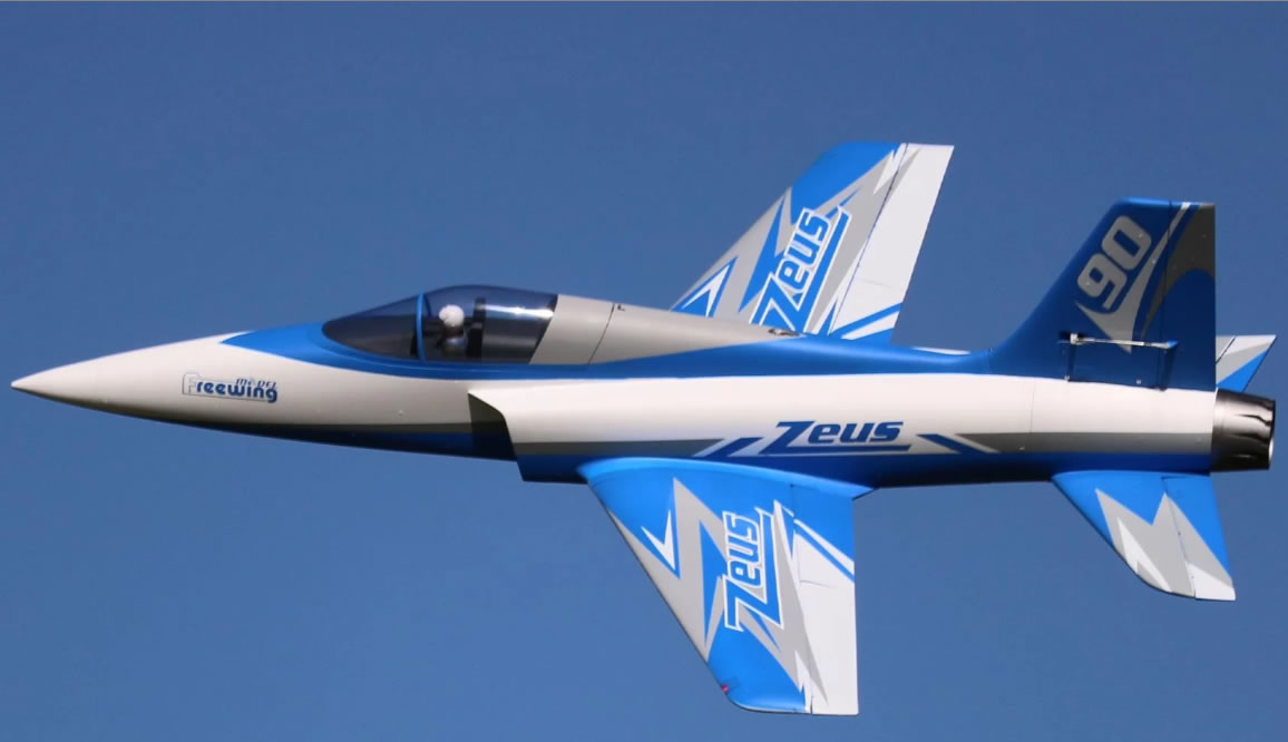 Freewing Zeus 90mm EDF Sport Jet Flight Image