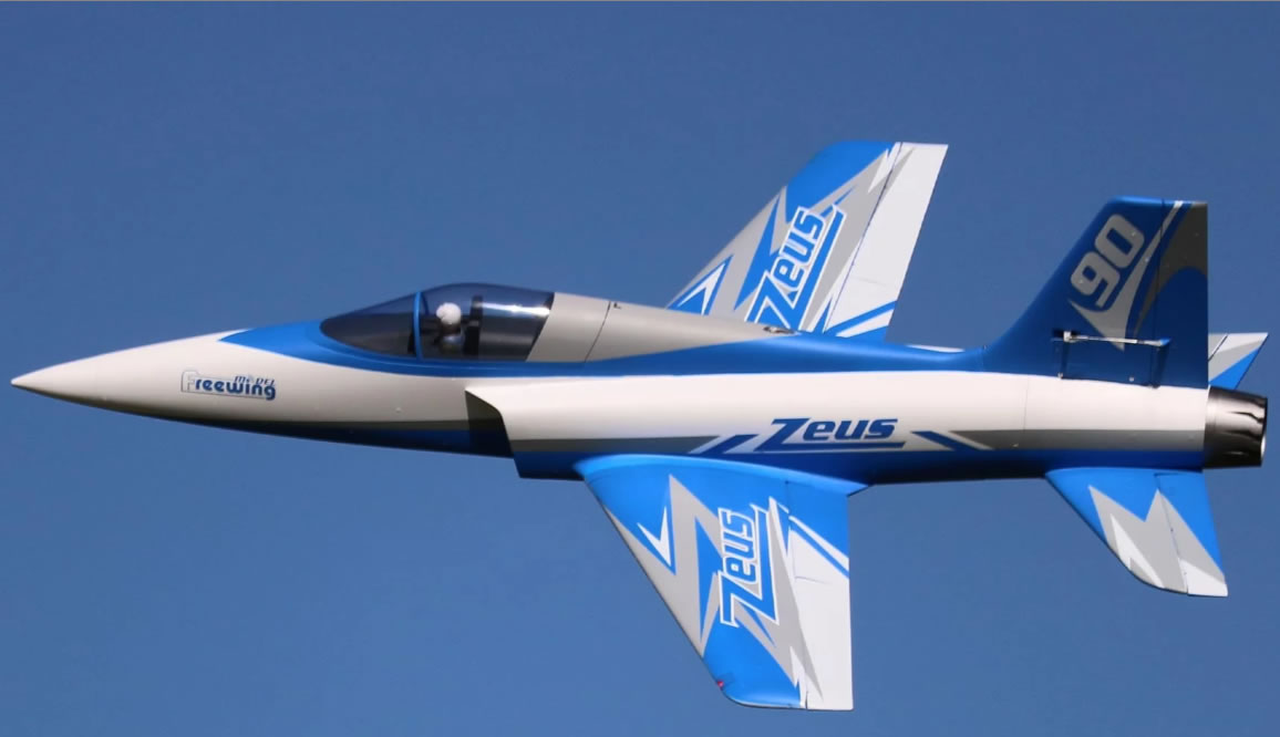 Freewing Zeus 90mm EDF Sport Jet Flight Image