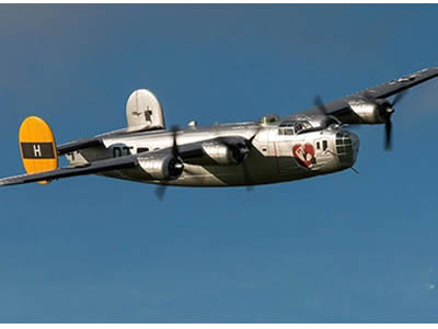 FlightLine B-24 Liberator Silver 2000mm (78 inch) Wingspan - PNP