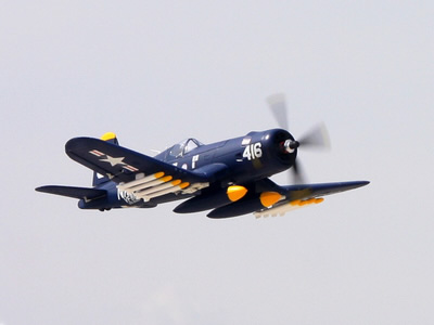 >FlightLine F4U-1D Corsair Bubble  1600mm  Wingspan - PNP RC Airplane