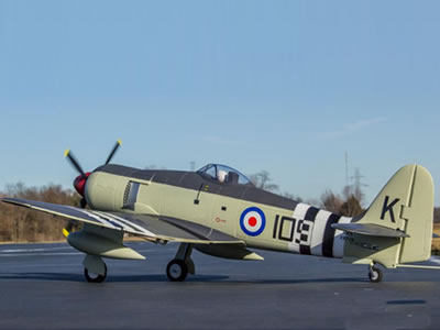 FlightLine Hawker Sea Fury 1200mm (47 inch) Wingspan - PNP