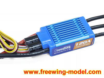Freewing 120A ESC with EC5 connector