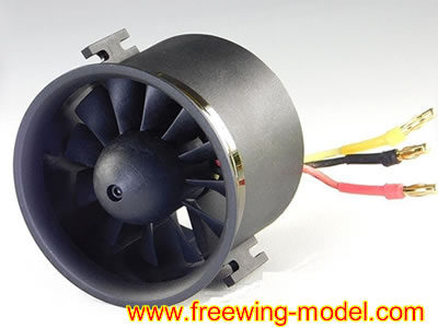 Freewing 3658-2150Kv Inrunner Motor 80mm 12-Blade EDF 6S Power System 