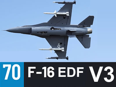 Freewing F-16 Falcon V3 6S High Performance 70mm EDF Jet PNP RC Airplane