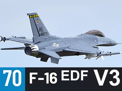 Freewing F-16 Falcon V3 6S High Performance 70mm EDF Jet PNP RC Airplane