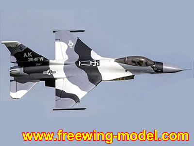 Freewing F-16 V3 70mm EDF Jet - PNP RC Airplane