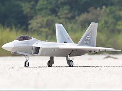 Freewing F-22 90mm EDF Jet ARF RC Airplane