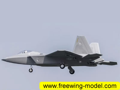 Freewing F-22 V2 Raptor 64mm EDF Jet PNP 4S RC JET