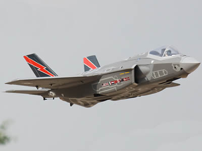 Freewing F-35 Lightning II V3 70mm EDF Jet -6S PNP RC Airplane