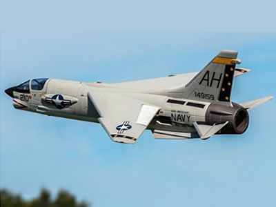 Freewing F-8 Crusader 64mm EDF Jet Landing Gear Set W Nose Steering Servo 