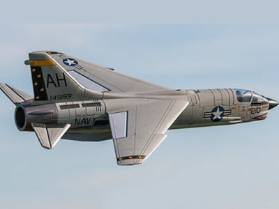 Freewing F-8 Crusader 64mm Jet Kit RC airplane