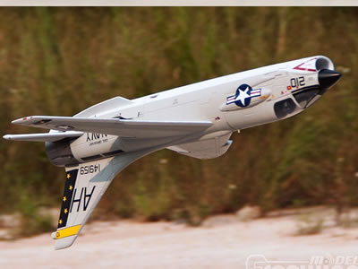 Freewing F-8 Crusader 64mm Jet PNP 3S RC Airplane