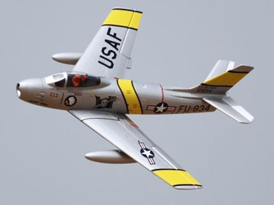 Freewing F-86 Sabre 80mm EDF Jet PNP RC Jet