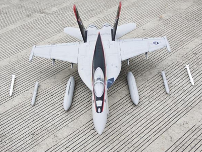 Freewing F/A-18E Hornet V2 90mm EDF Thrust Vectoring Jet - PNP RC Airplane