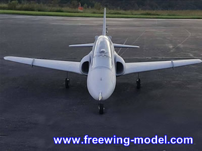 Freewing 6S Hawk T1 Base Gray High Performance 70mm EDF PNP Jet RC Airplane