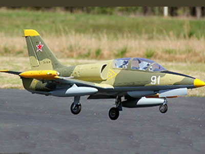 Freewing L-39 Albatros Camo 80mm EDF Jet PNP RC Airplane