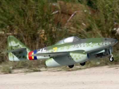 Freewing Messerschmitt Me 262  V2 Twin 70mm EDF Jet PNP RC Airplane