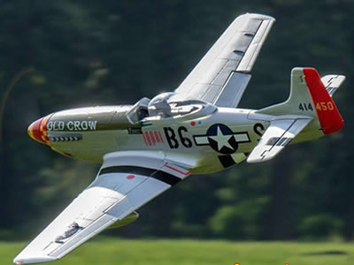 Freewing P-51D Old Crow Jet PNP RC Airplane