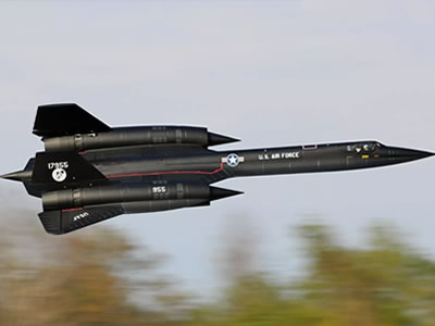Freewing SR-71 Blackbird Twin 70mm EDF with Gyro PNP RC Airplane