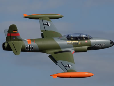 Freewing T-33 Shooting Star German 80mm EDF Jet PNP RC Airplane