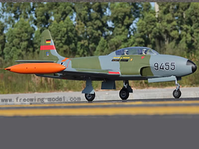 Freewing T-33 Shooting Star German 80mm EDF Jet PNP RC Airplane