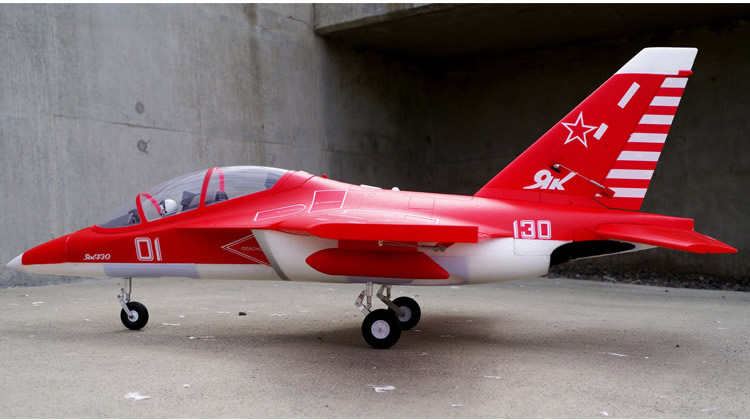 Freewing Yak-130 V2 Red 70mm EDF Jet PNP RC Airplane