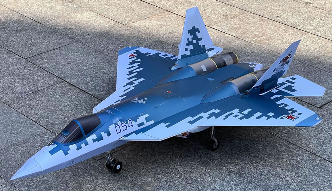 Freewing Su-57 twin 80mm EDF PNP Jet